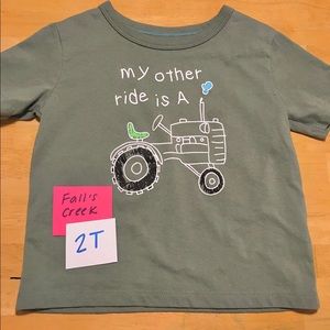 Other ride is a tractor shirt